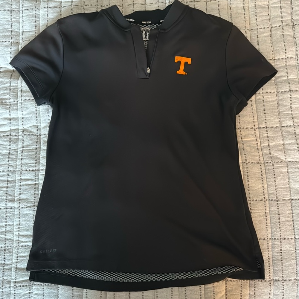 Nike golf shirt with Tennessee and SEC logo